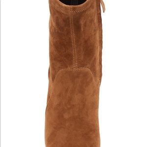 Elaine Turner suede booties boots